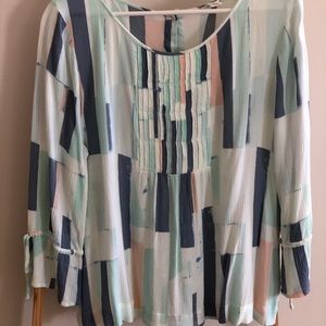 Caslon 3/4 sleeve blouse